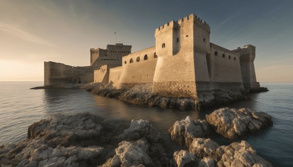 Castel dell’Ovo : le château médiéval emblématique de Naples