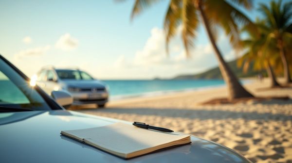 Maîtriser les amendes en voiture de location en Guadeloupe